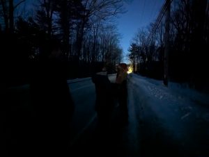 Twitchers in the dark owling.